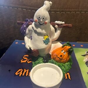 Halloween Ghost candle holder